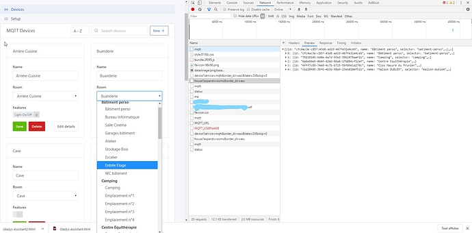 Room MQTT service - modified