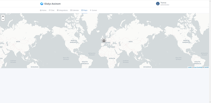 Vue Maps - Vue World actuelle