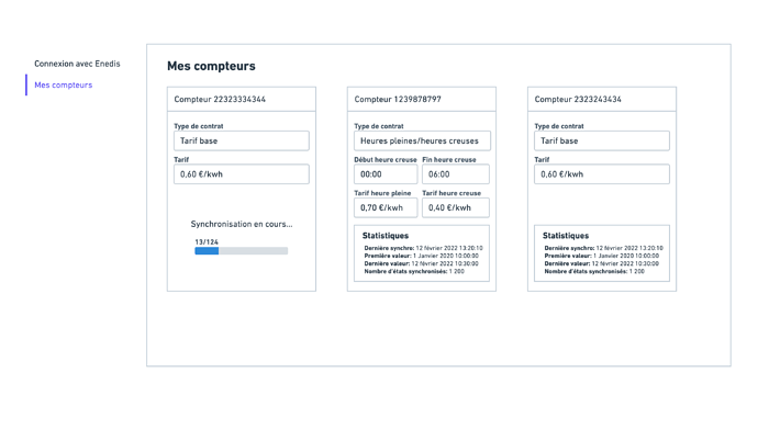 Gladys Enedis integration - Mes compteurs@2x