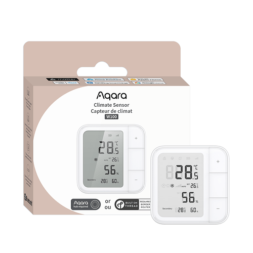 aqara-temperature-and-humidity-sensor-zigbee-30-and-thread-aqara-climate-sensor-w100