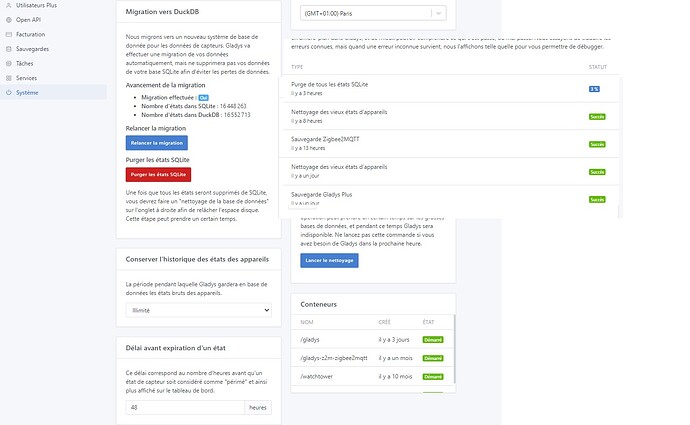 Migration SQLite vers Duck