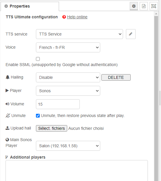 TTS-Ultimate function screenshot