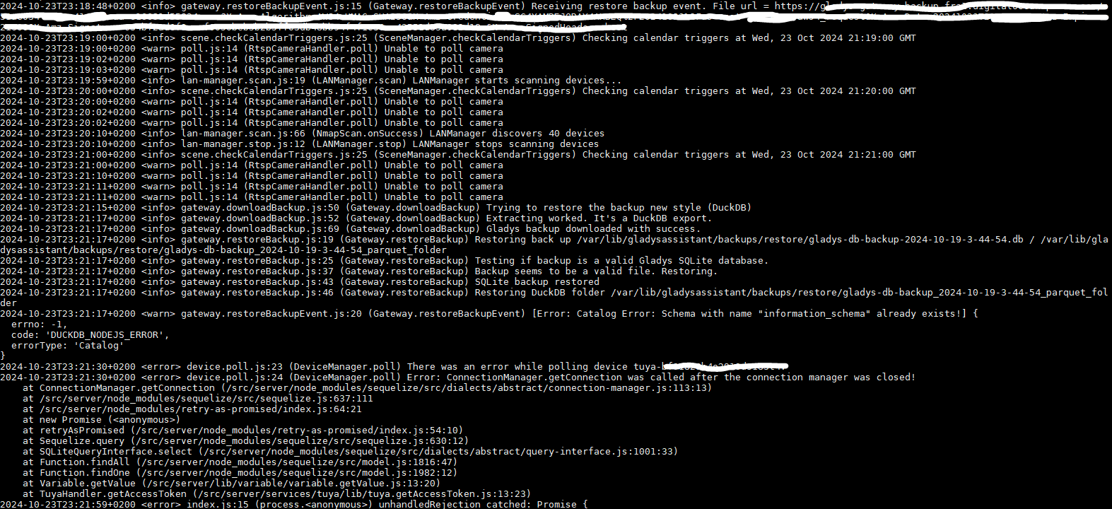 restoration logs 19-10-2024